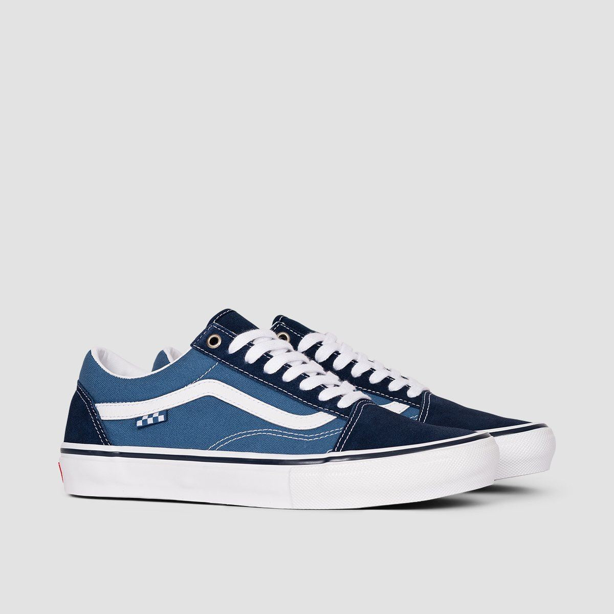 Vans Skate Old Skool Shoes - Navy/White