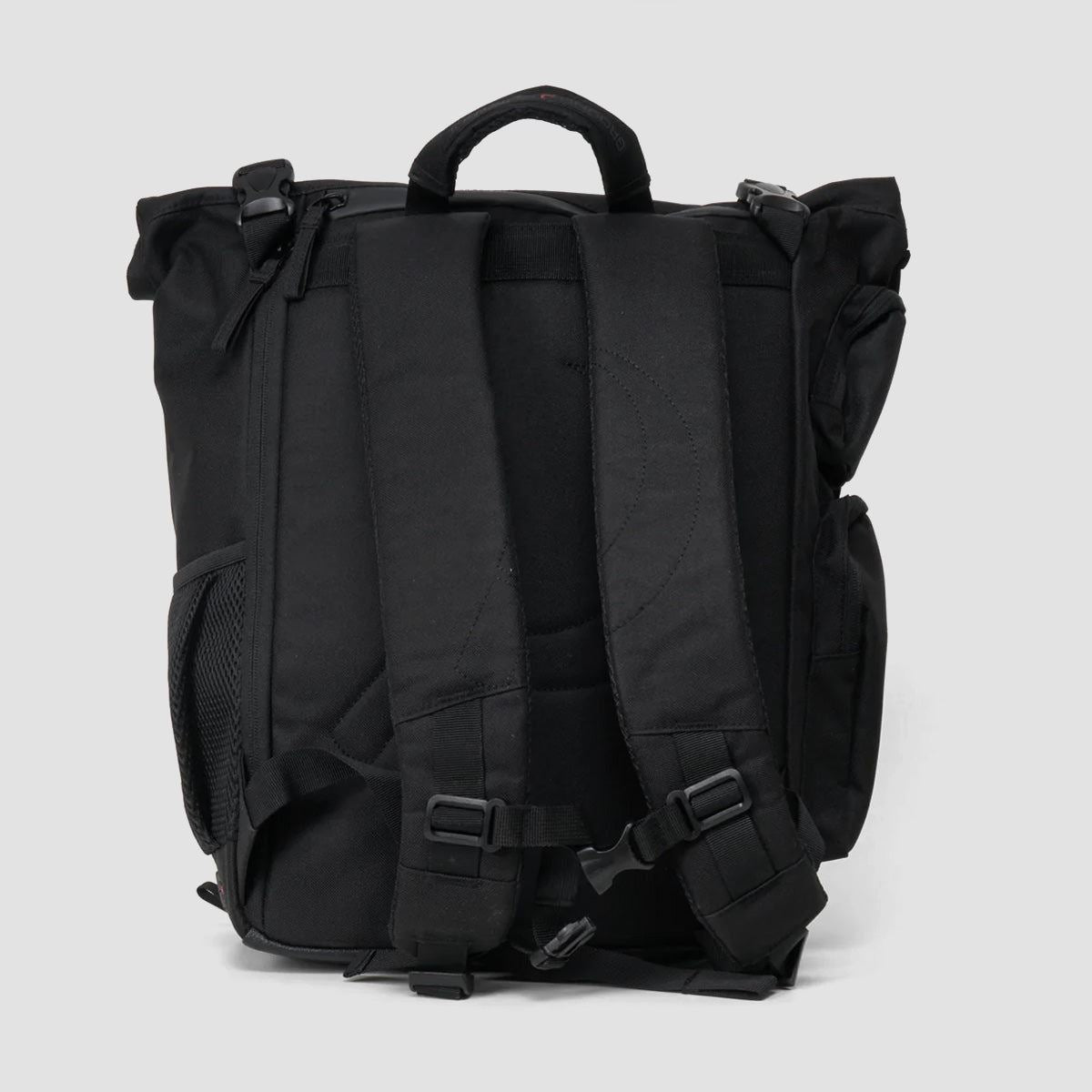 Ground Control Rolltop Skate Backpack Black