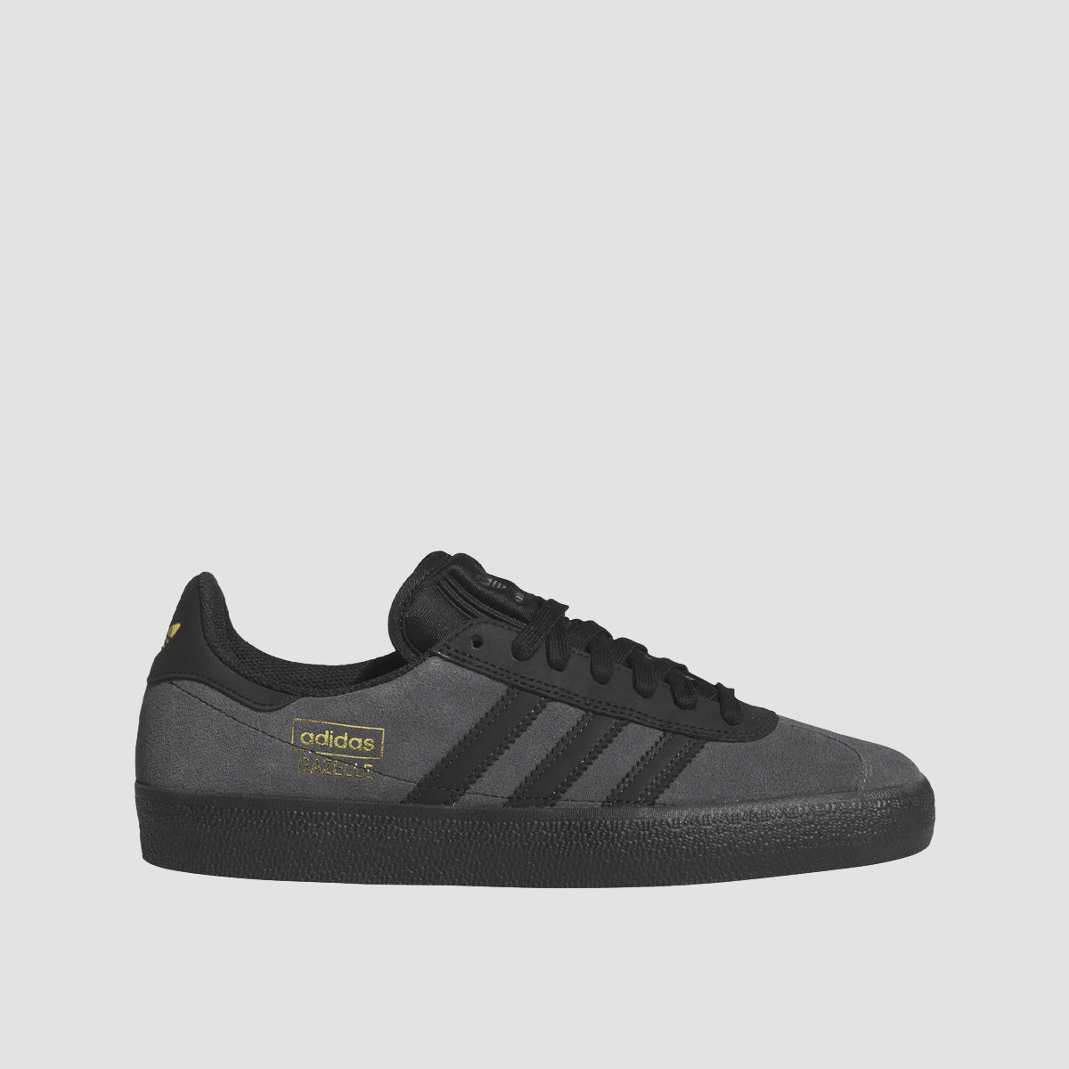adidas Gazelle Adv Shoes - Grey Six/Core Black/Gold Met.