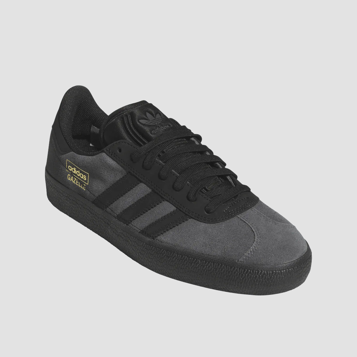 adidas Gazelle Adv Shoes - Grey Six/Core Black/Gold Met.