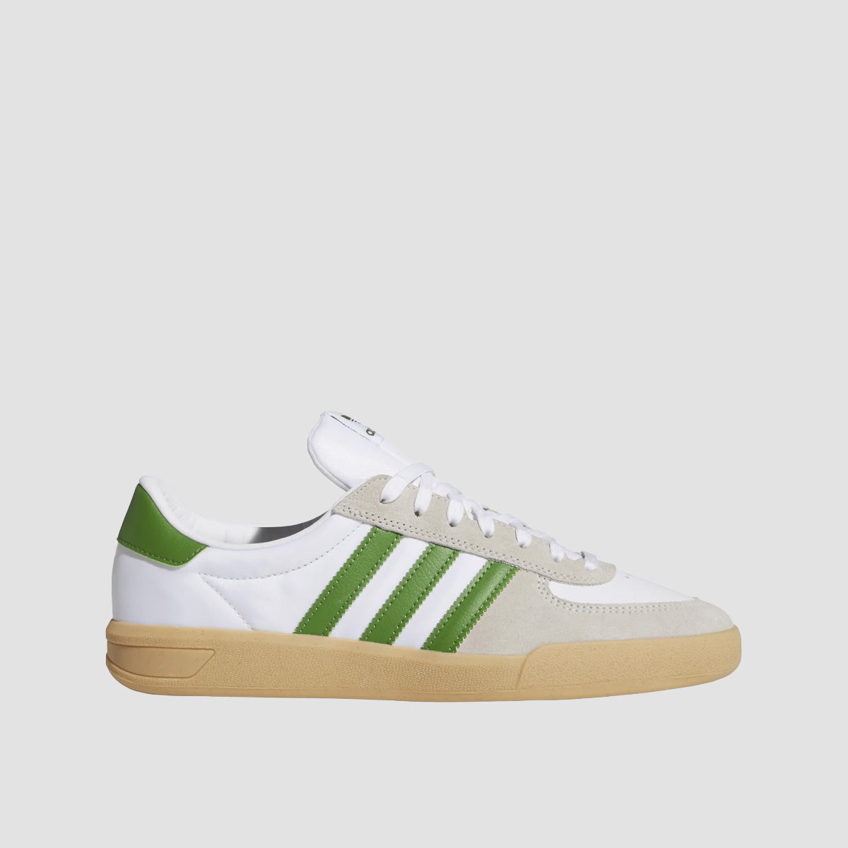 adidas Glenburn Shoes - Ftwr White/Crew Green/Gum 3
