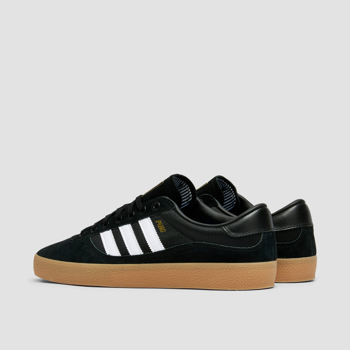 adidas Puig Indoor Shoes - Core Black/Ftwr White/Gum4