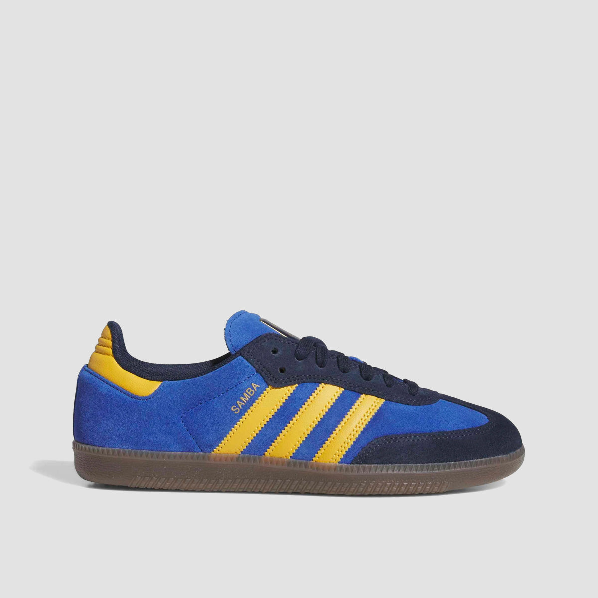 adidas Samba Adv Shoes - Collegiate Navy/Preloved Yellow/Team Royal Blue