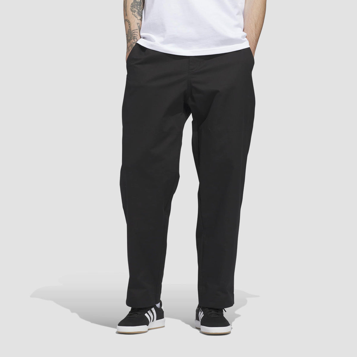adidas Skateboarding Chino Tracksuit Pants Black