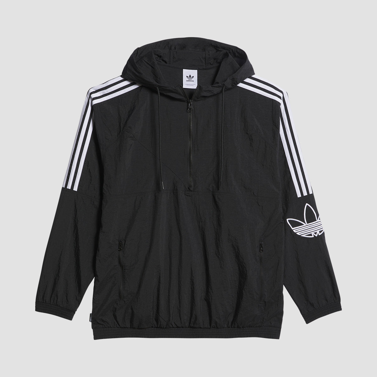 adidas Skateboarding Classic Anorak Jacket Black