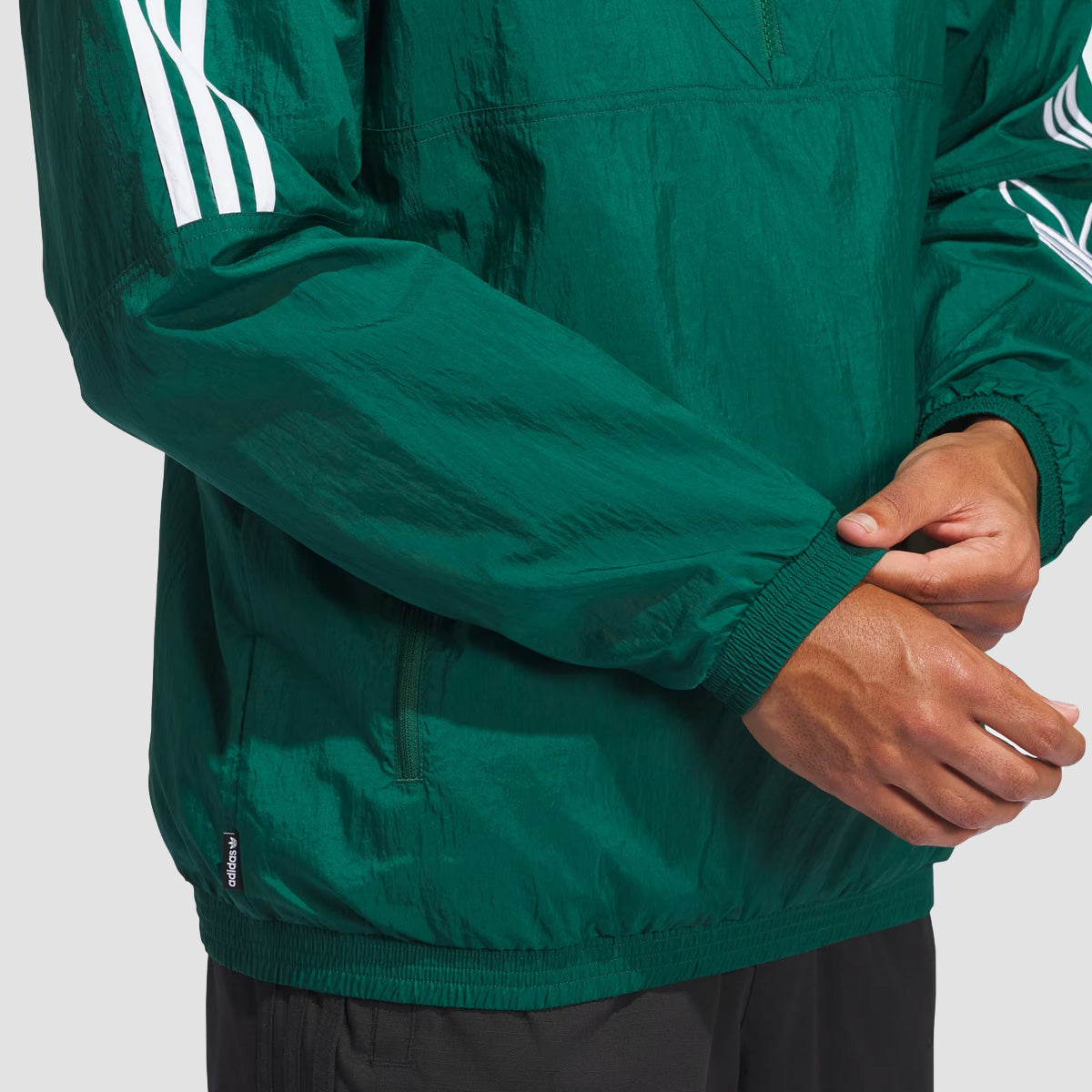 adidas Skateboarding Classic Anorak Jacket Collegiate Green