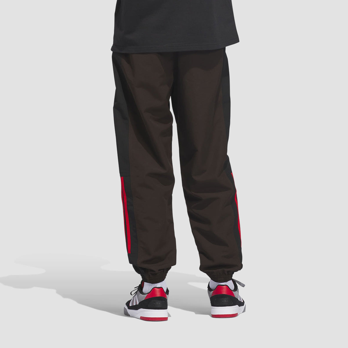 adidas Skateboarding Gatsele Track Pants Aurora Coffee Met./White/Black