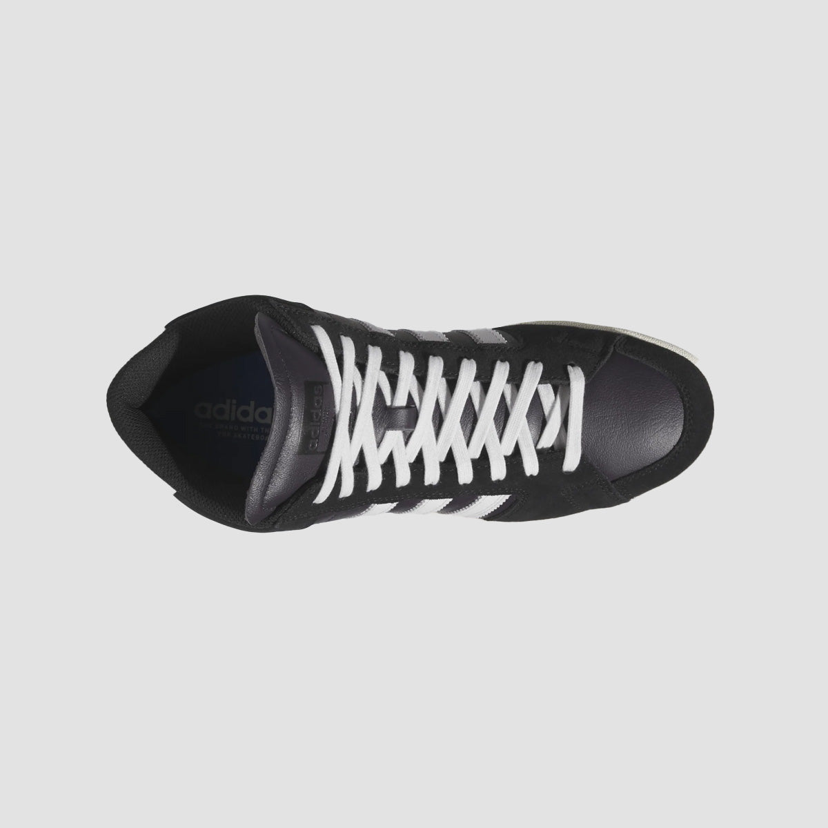 adidas Superskate High Top Shoes - Core Black/Crystal White/Off White