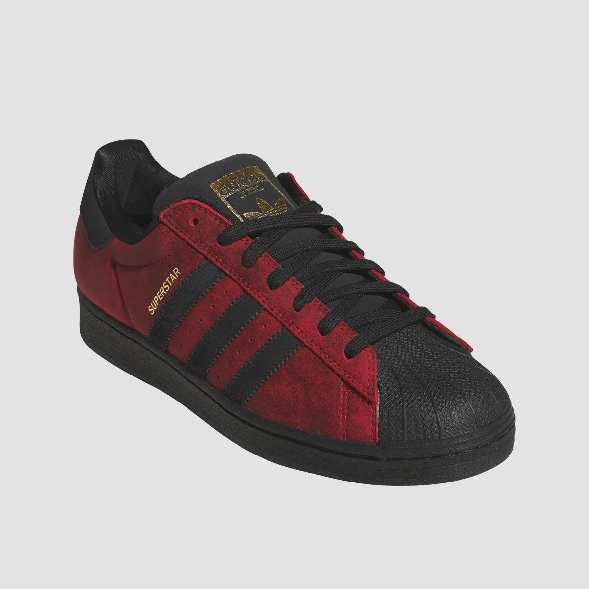 adidas Superstar Adv Shoes - Better Scarlet/Core Black/Gold Met.