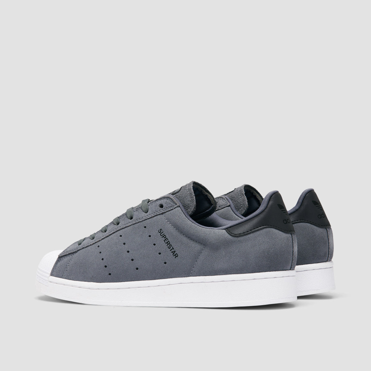 Adidas Skateboarding Superstar ADV Shoes Grey Black White