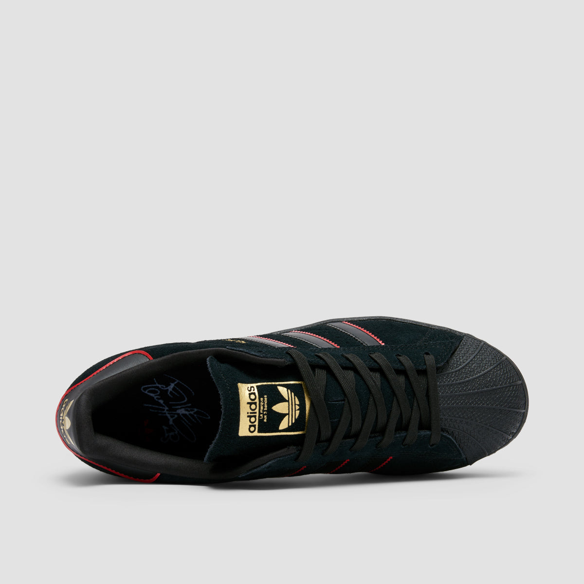 adidas Superstar ADV x Felipe Shoes - Core Black/Better Scarlet/Gold Metallic