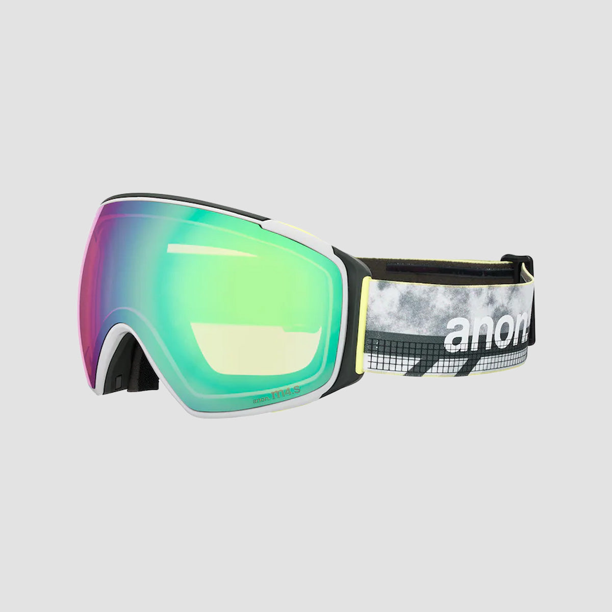 Anon M4 Toric Snow Goggles Tilt Shift/Perceive Variable Green + Bonus Lens Perceive Cloudy Pink + MFI Face Mask