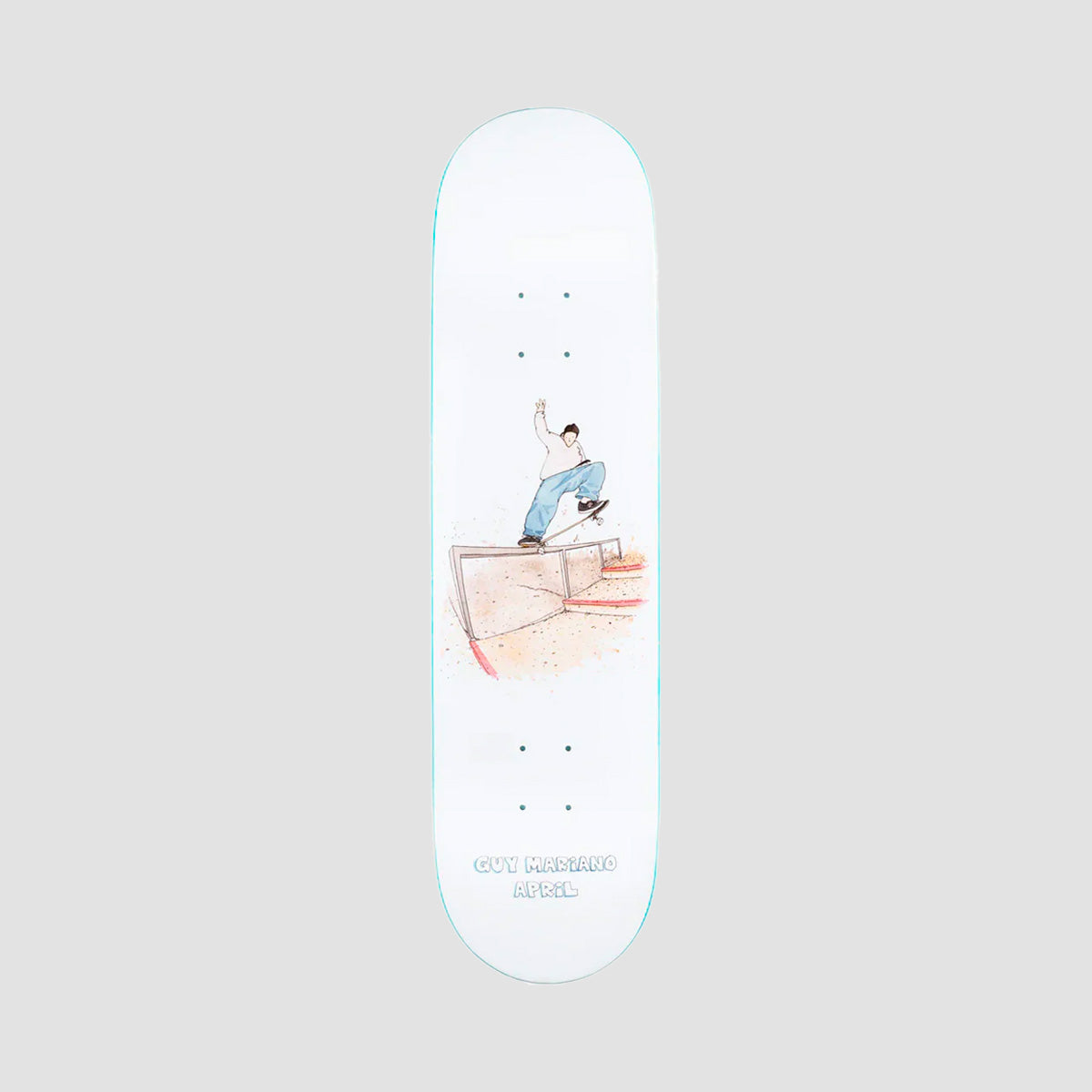 April Guy Mariano Chinatown Skateboard Deck - 8.25"