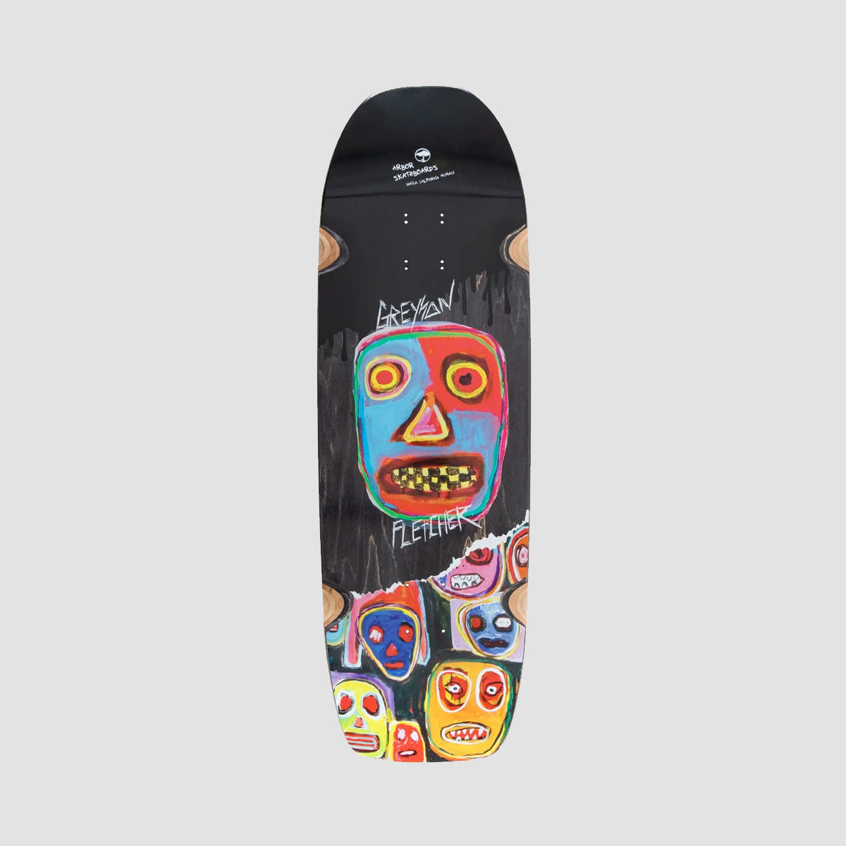 Arbor Greyson Portal Hopper Skateboard Deck - 9.75"