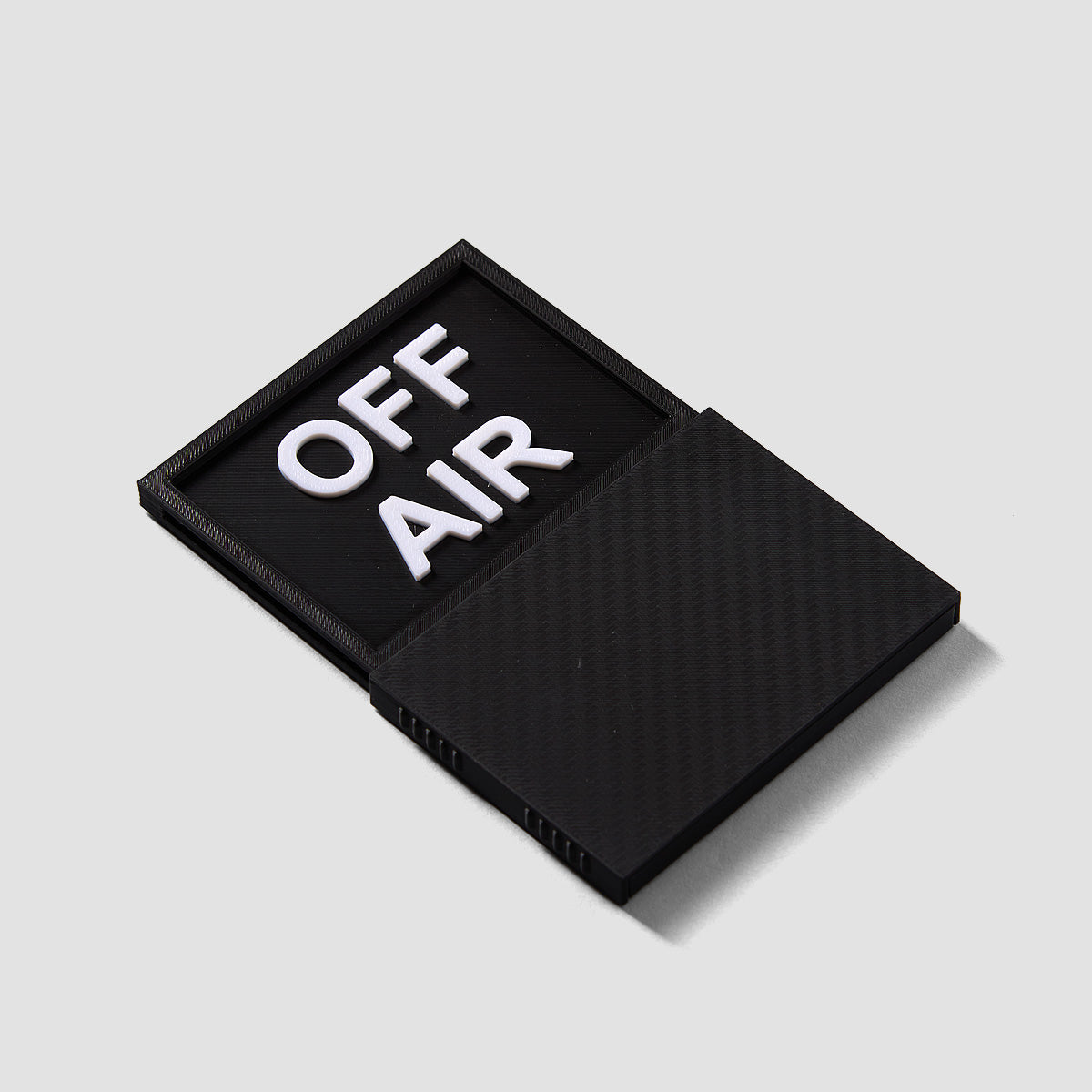 Artizan 3D Printed On Air Sign Black/Red/White