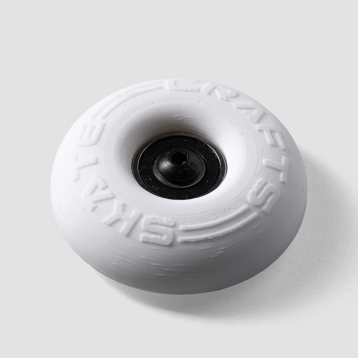 Artizan Fridge Magnet - Skate Crafts Wheel White 40mm