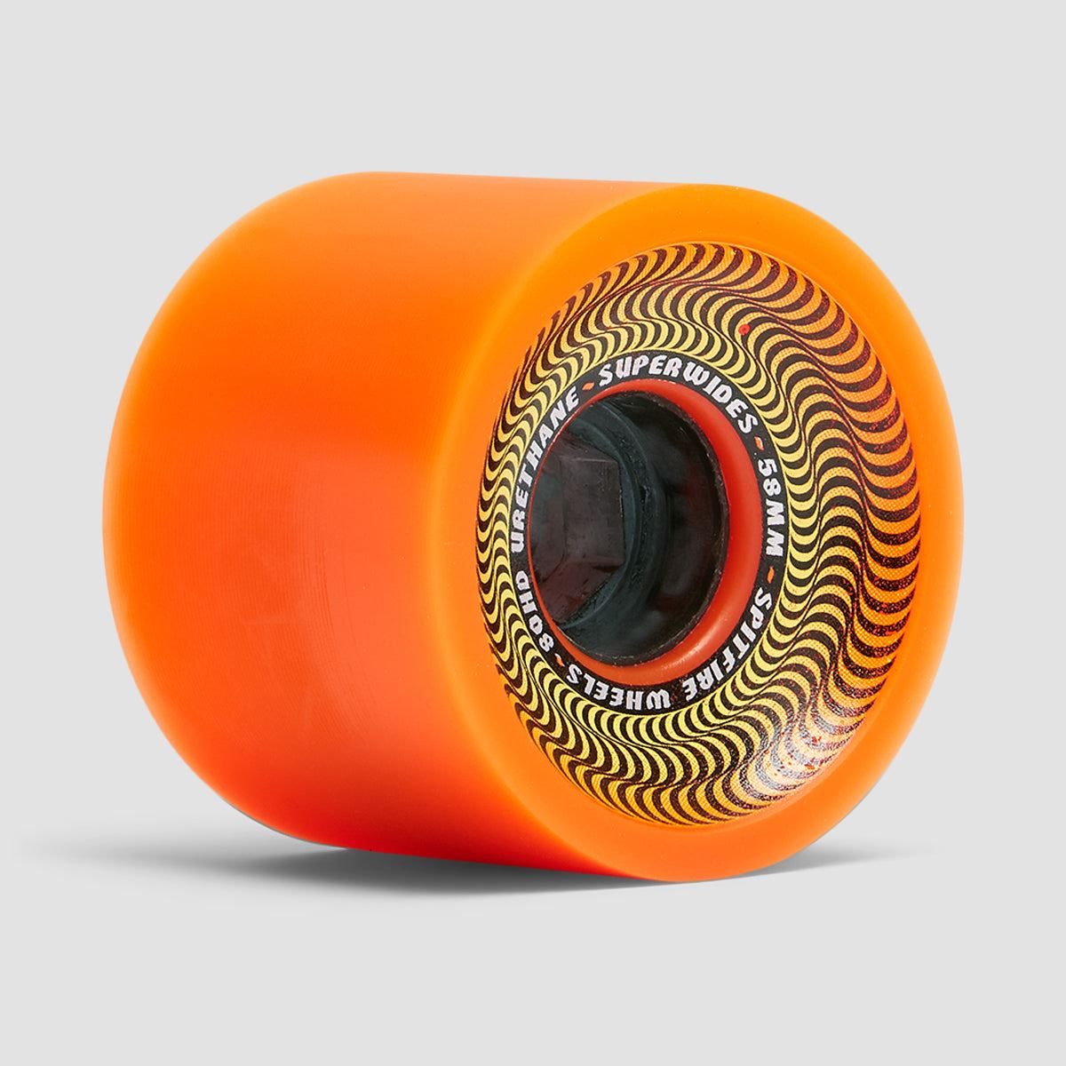 Spitfire Superwides 80HD Skateboard Wheels Orange 58mm