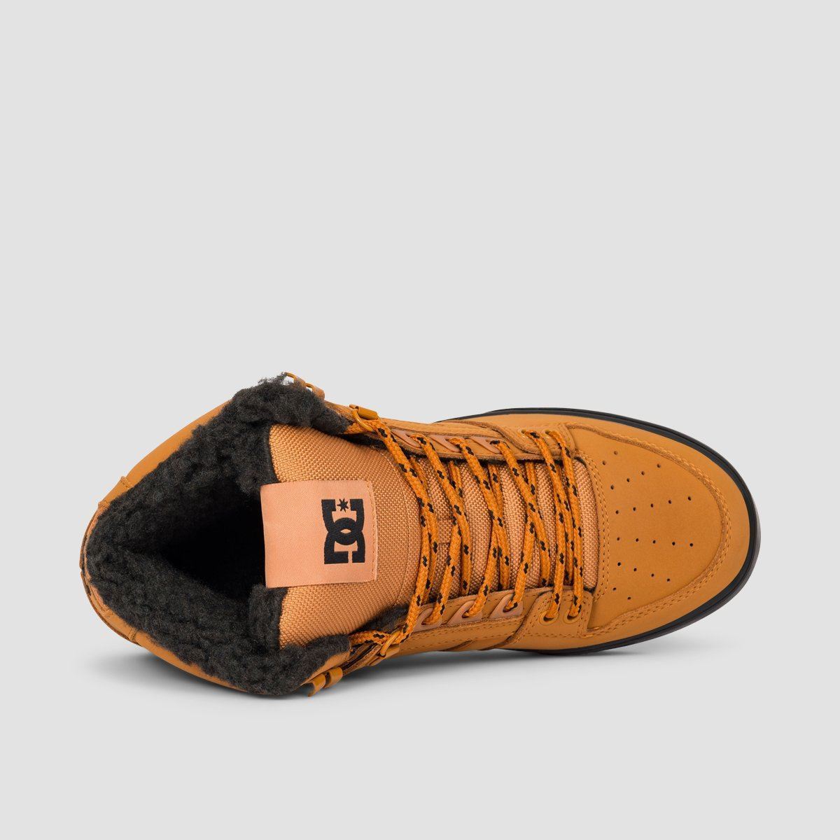 DC Pure High-Top WC WNT Shoes - Wheat/Black