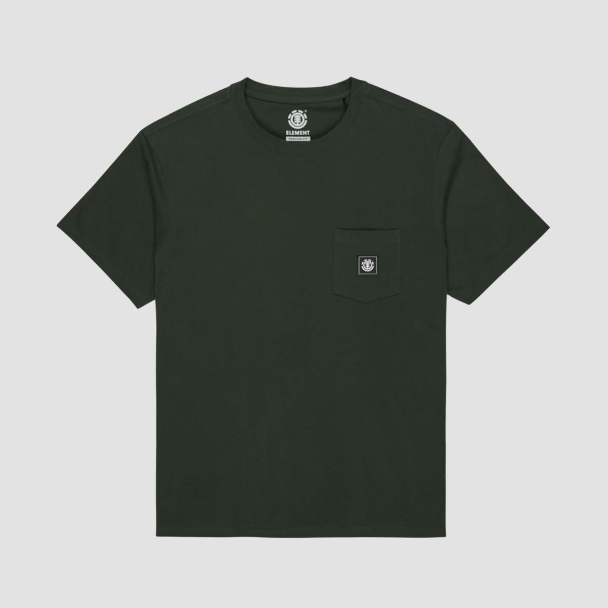 Element Icon Label Pocket T-Shirt Deep Forest