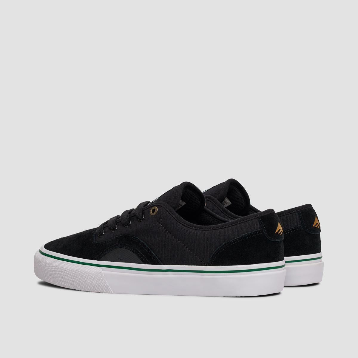 Emerica Provost G6 Shoes - Black/White/Gold