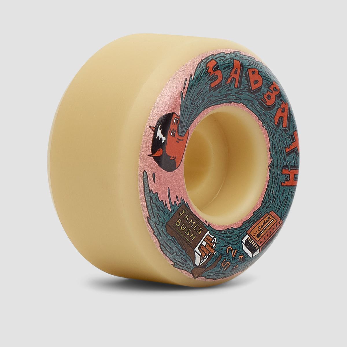 Sabbath James Bush Pro Model Conical ATU Skateboard Wheels 52mm