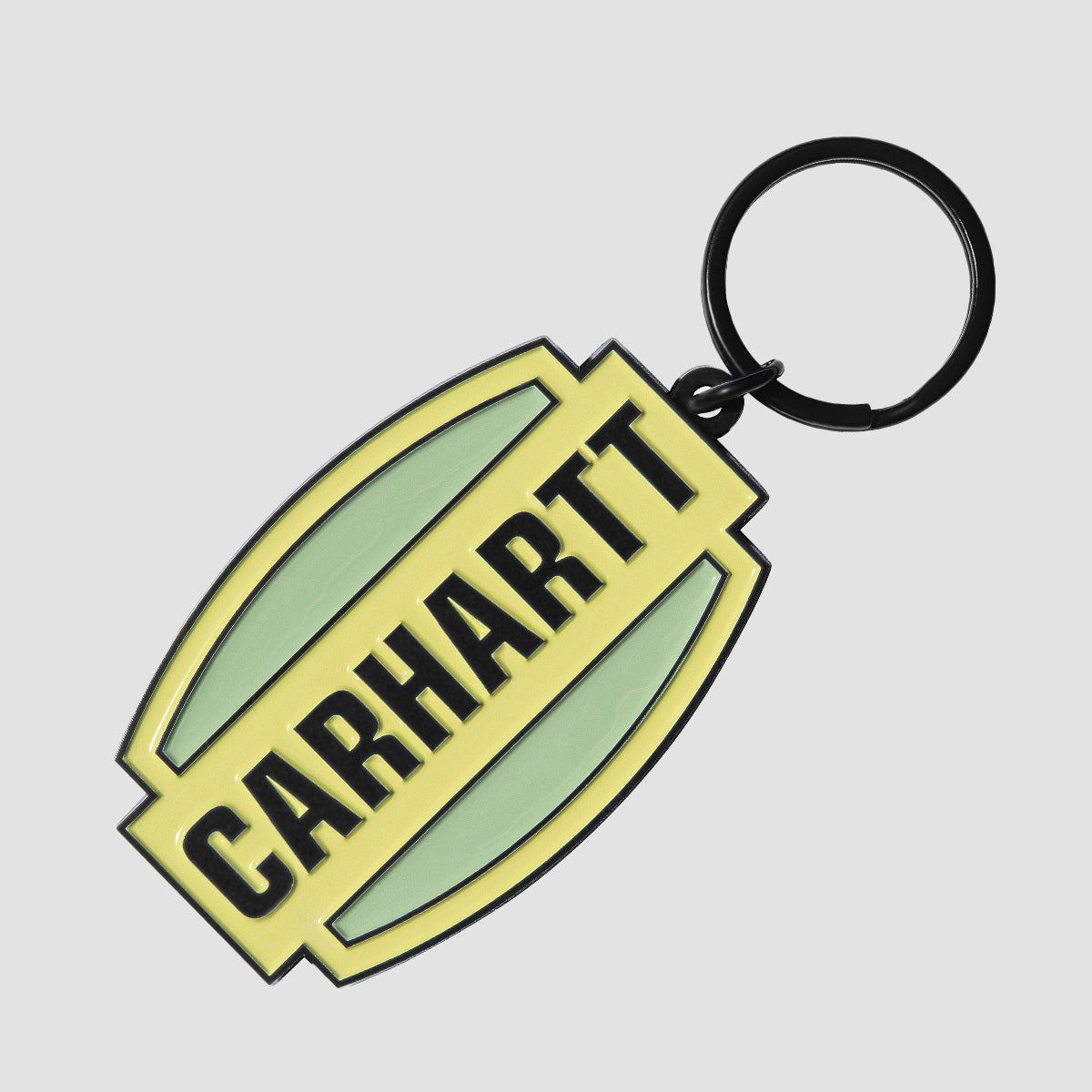 Carhartt WIP Press Script Keychain Arctic Lime