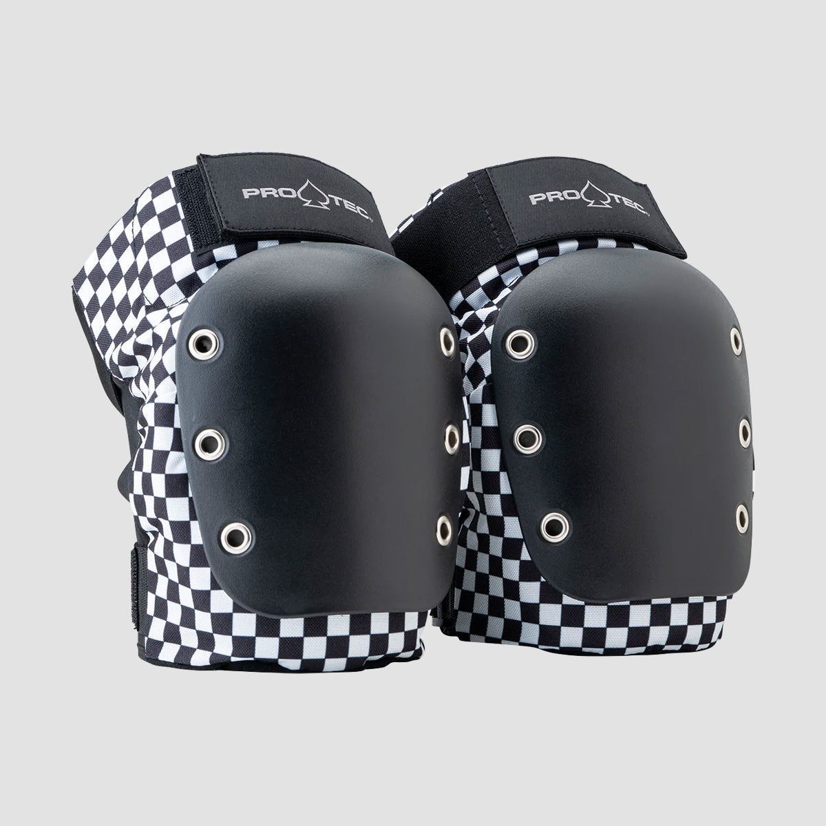 Protec Street Open Back Knee Pads Checker