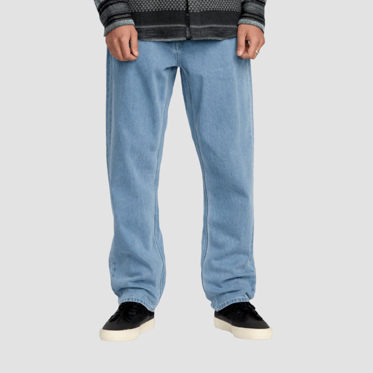 Volcom Fivedown Relaxed Fit Jeans Camper Blue