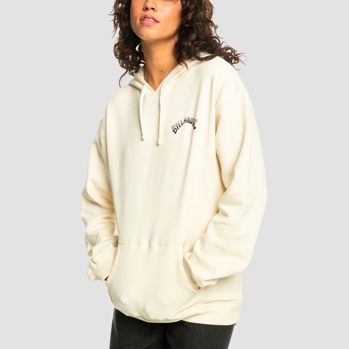 Billabong Search For Stoke Pullover Hoodie Antique White - Womens