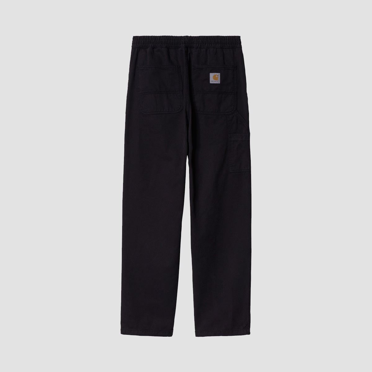 Carhartt WIP Flint Pants Black Garment Dyed