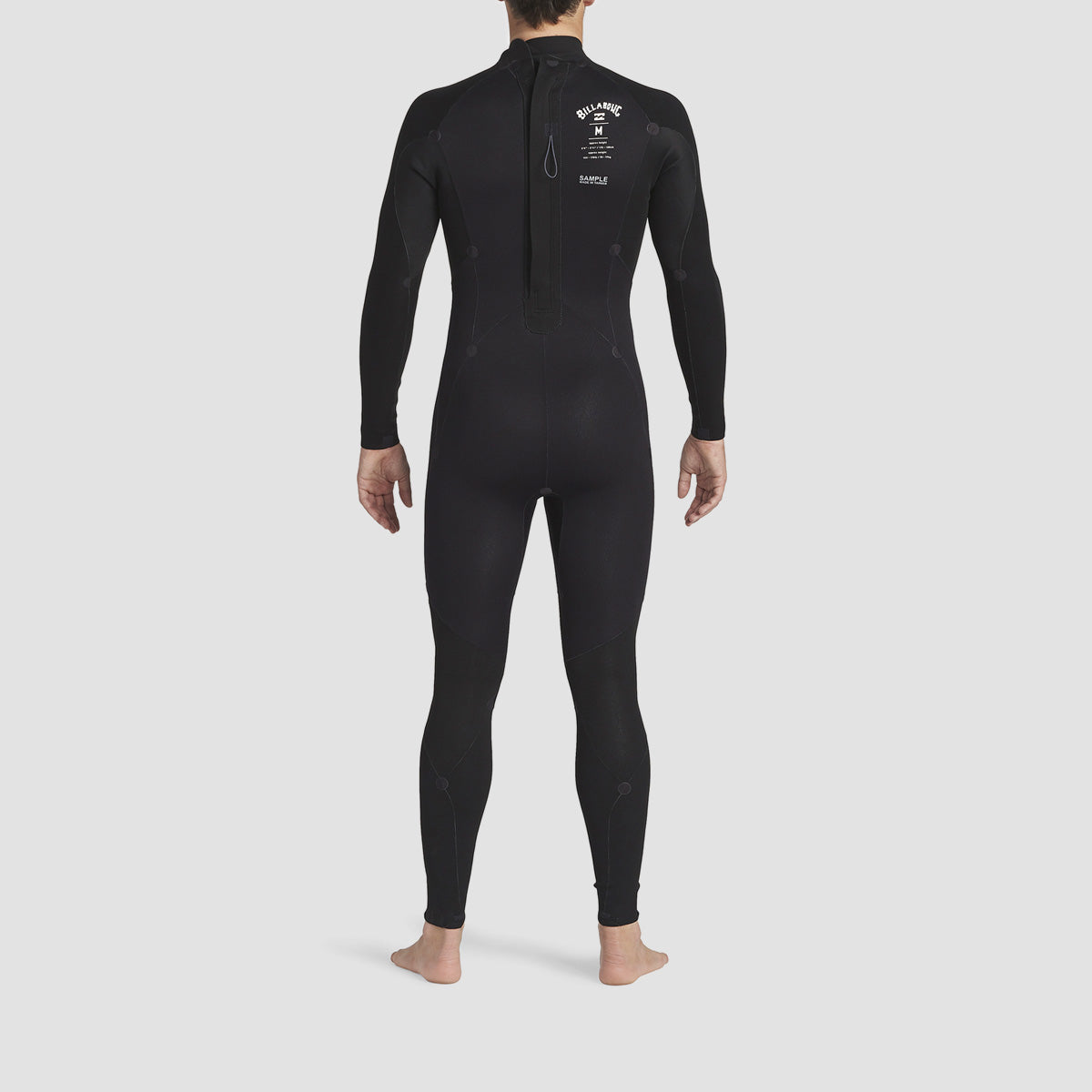 Billabong 3/2m Intruder Back Zip Wetsuit Black