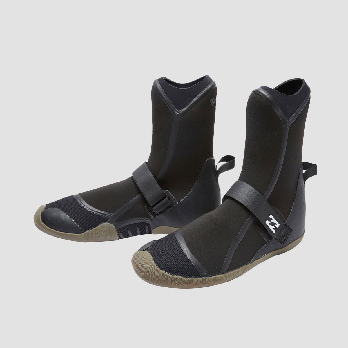 Billabong 3mm Furnace 2022 Round Toe Wetsuit Boots Black