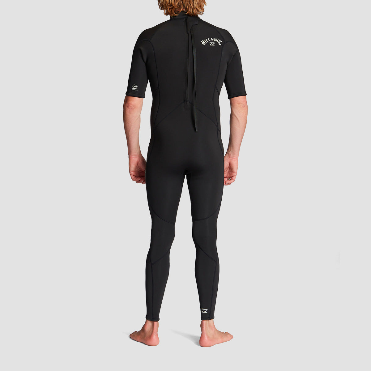 Billabong Absolute 2/2mm Back Zip Short Sleeve Wetsuit Black