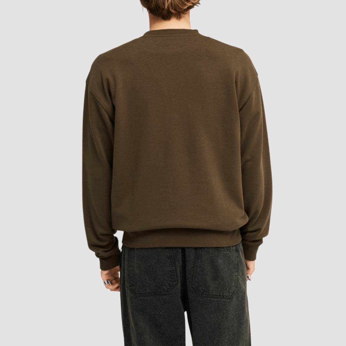 Billabong Burleigh Crew Sweatshirt Dark Cedar