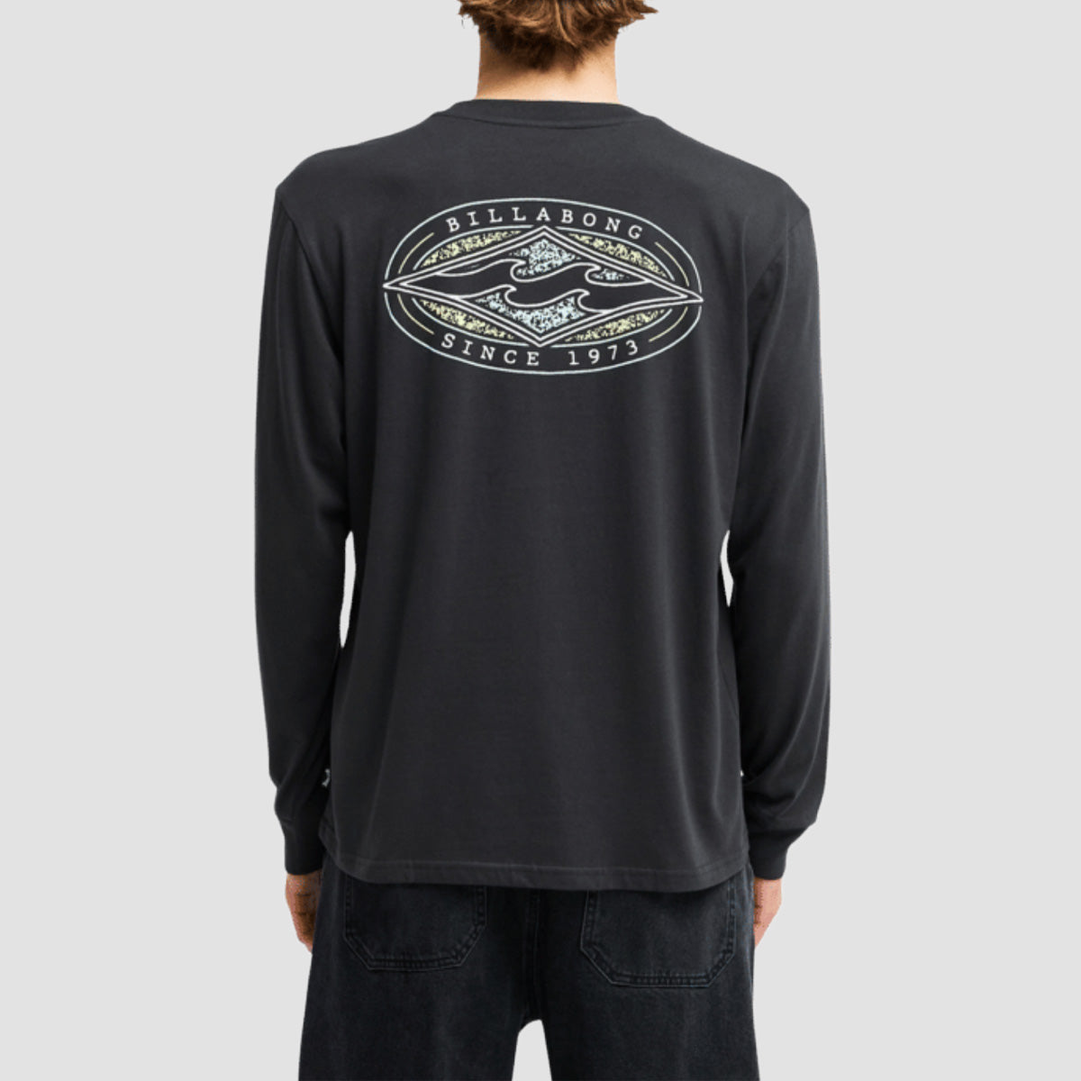 Billabong Diamond Vision Longsleeve T-Shirt Washed Black