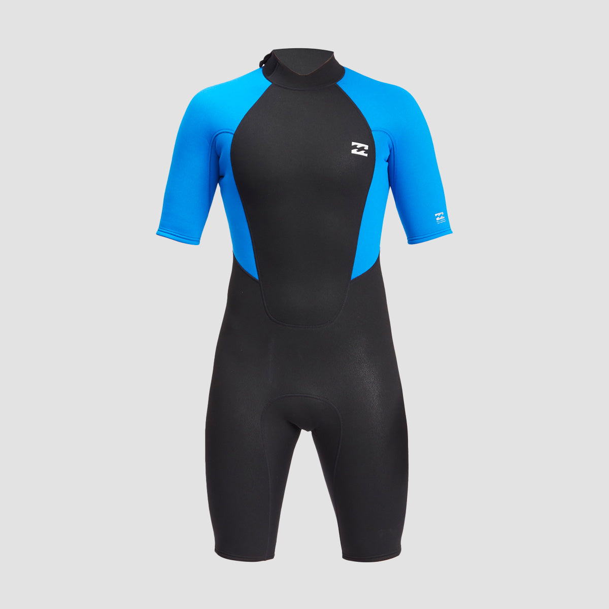 Billabong Intruder 2/2mm Back Zip Shorty Wetsuit Blue - Kids