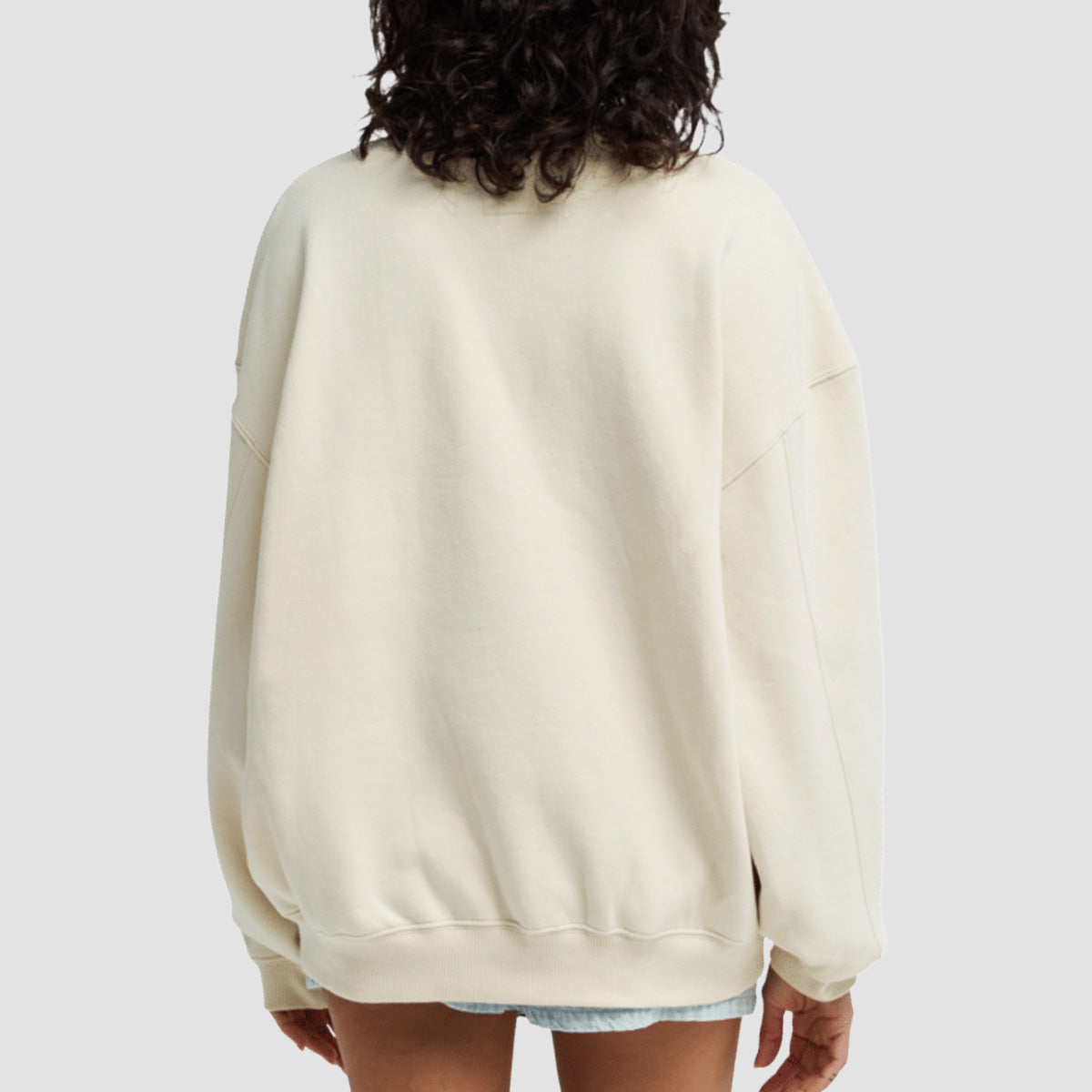 Billabong Point Break Crew Sweatshirt White Cap - Womens