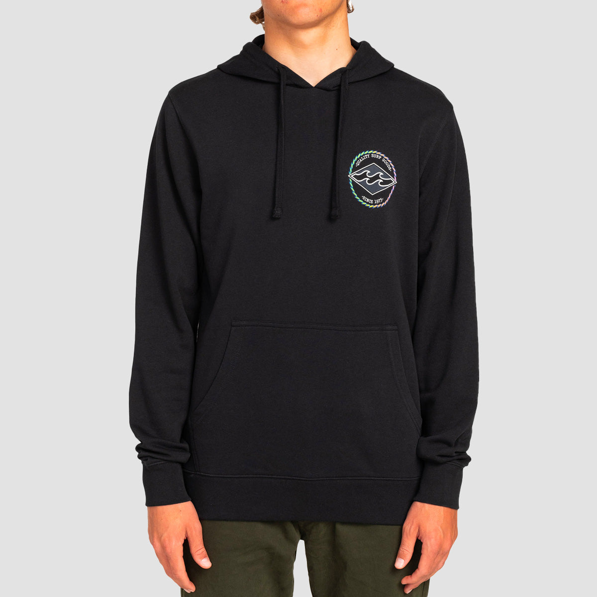 Billabong Rotor Diamond Pullover Hoodie Black