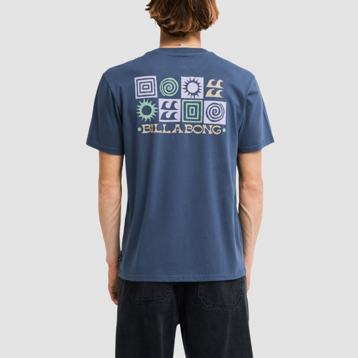 Billabong Segment T-Shirt Ombre Blue