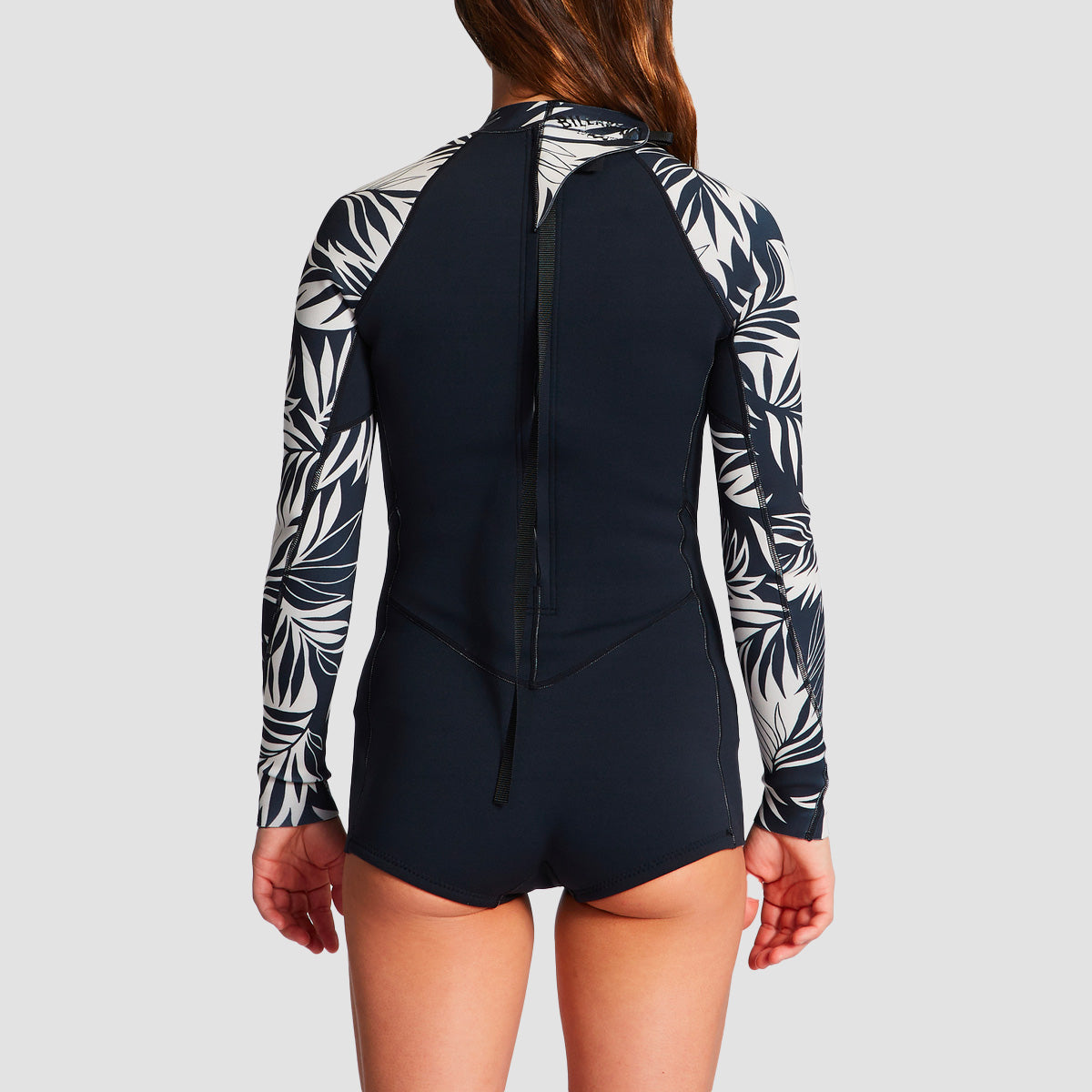 Billabong Spring Fever 2/2mm Longsleeve Shorty Wetsuit In Paradise - Womens