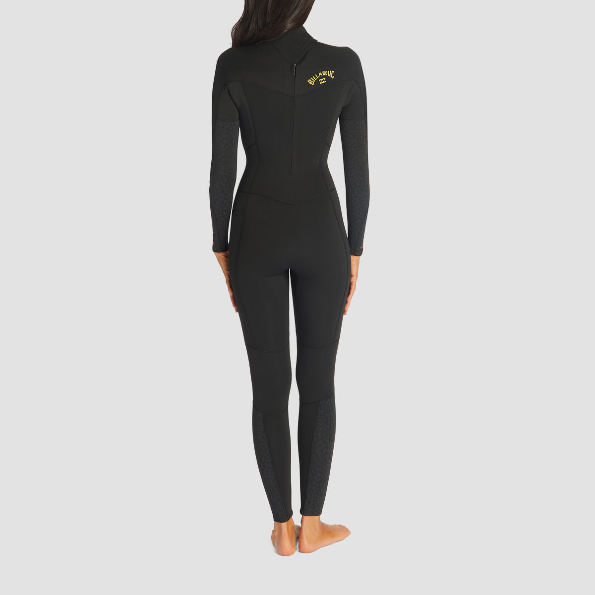 Billabong Synergy 3/2mm Back Zip Wetsuit Wild Black - Womens