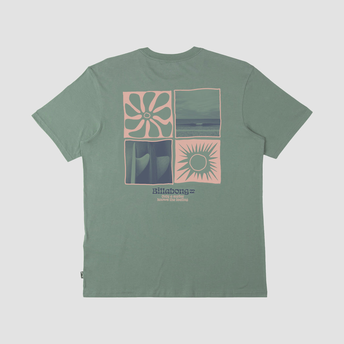 Billabong Twin Fins T-Shirt Sage