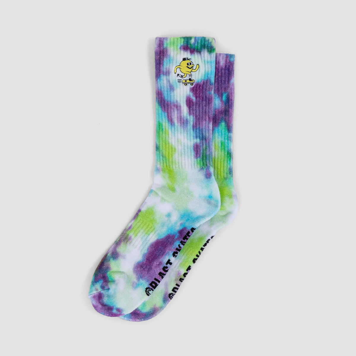 Blast Skates Embroidered Mascot Socks Tie Dye