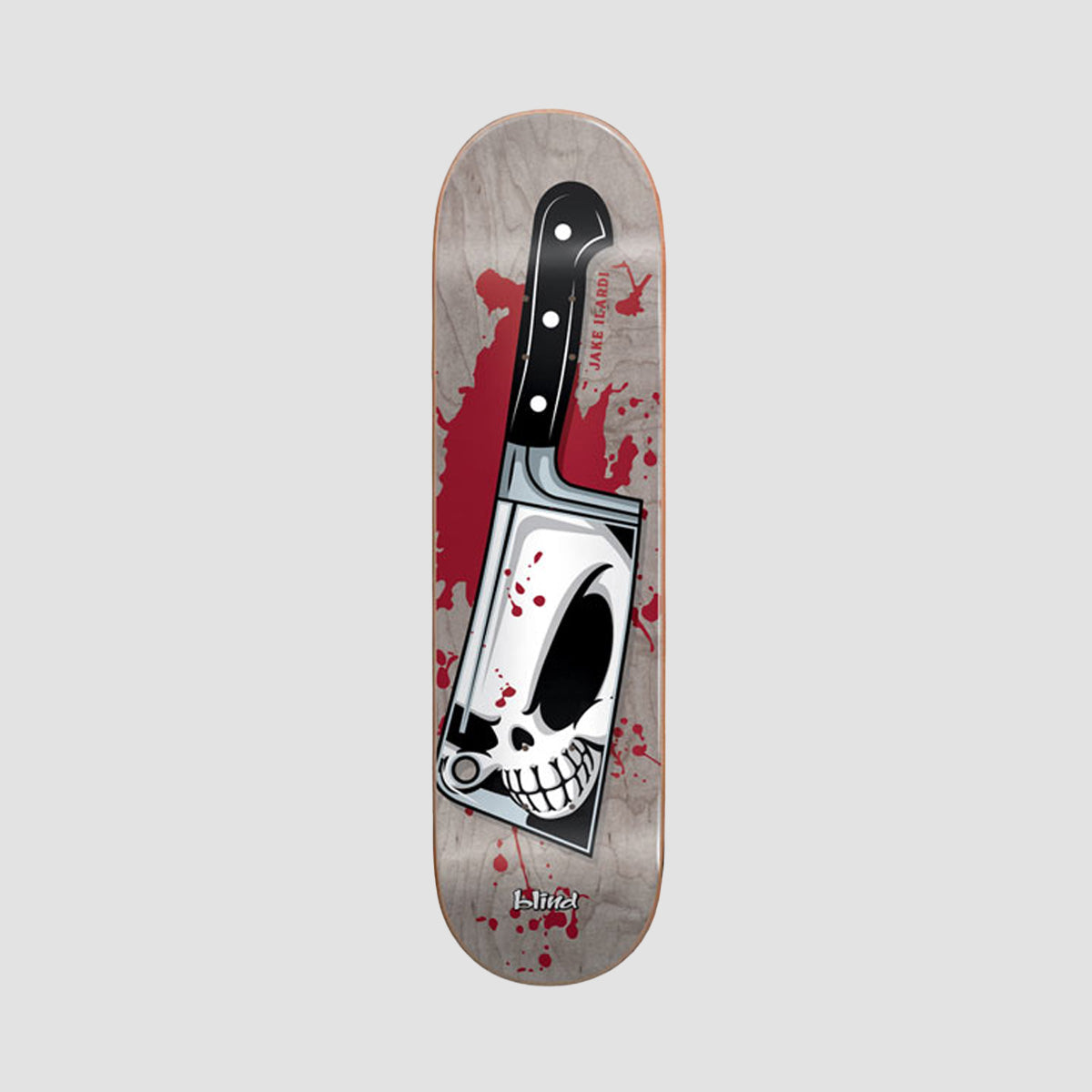 Blind Reaper Knife R7 Skateboard Deck Jake Ilardi/Grey - 8.25"