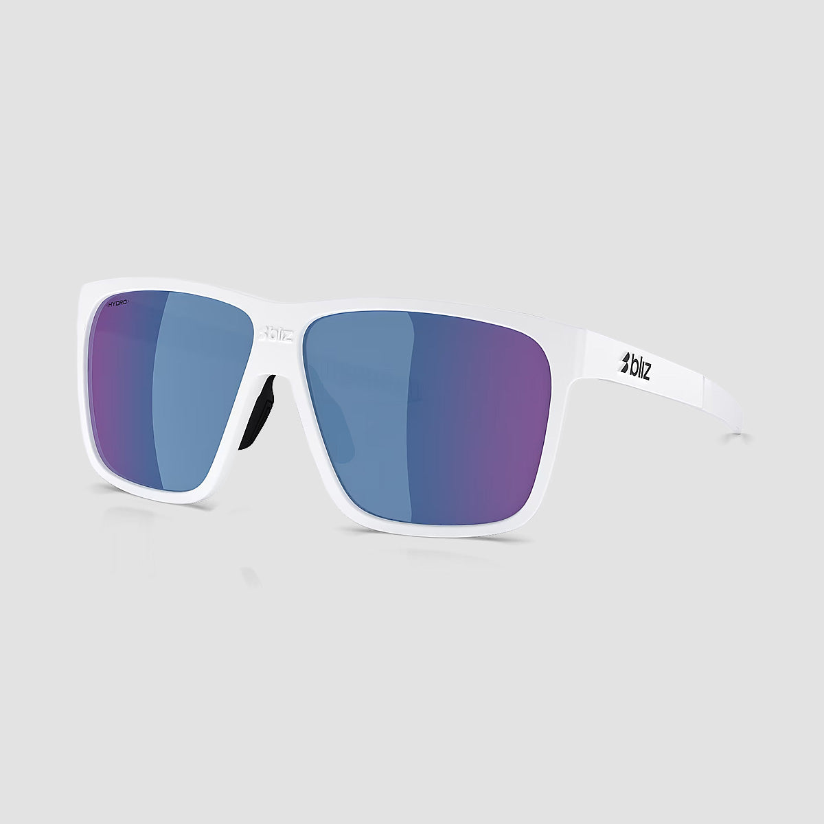 Bliz A001 Sunglasses Matte White/Blue