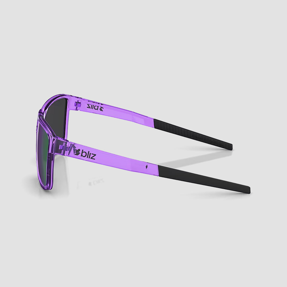 Bliz A008 Sunglasses Transparent Purple/Smoke/Purple Multicolour