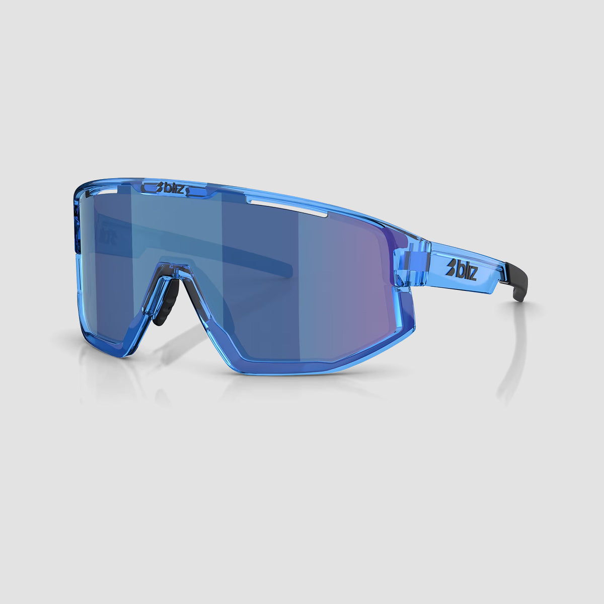 Bliz Fusion Sunglasses Transparent Blue/Smoke/Blue Multicolour