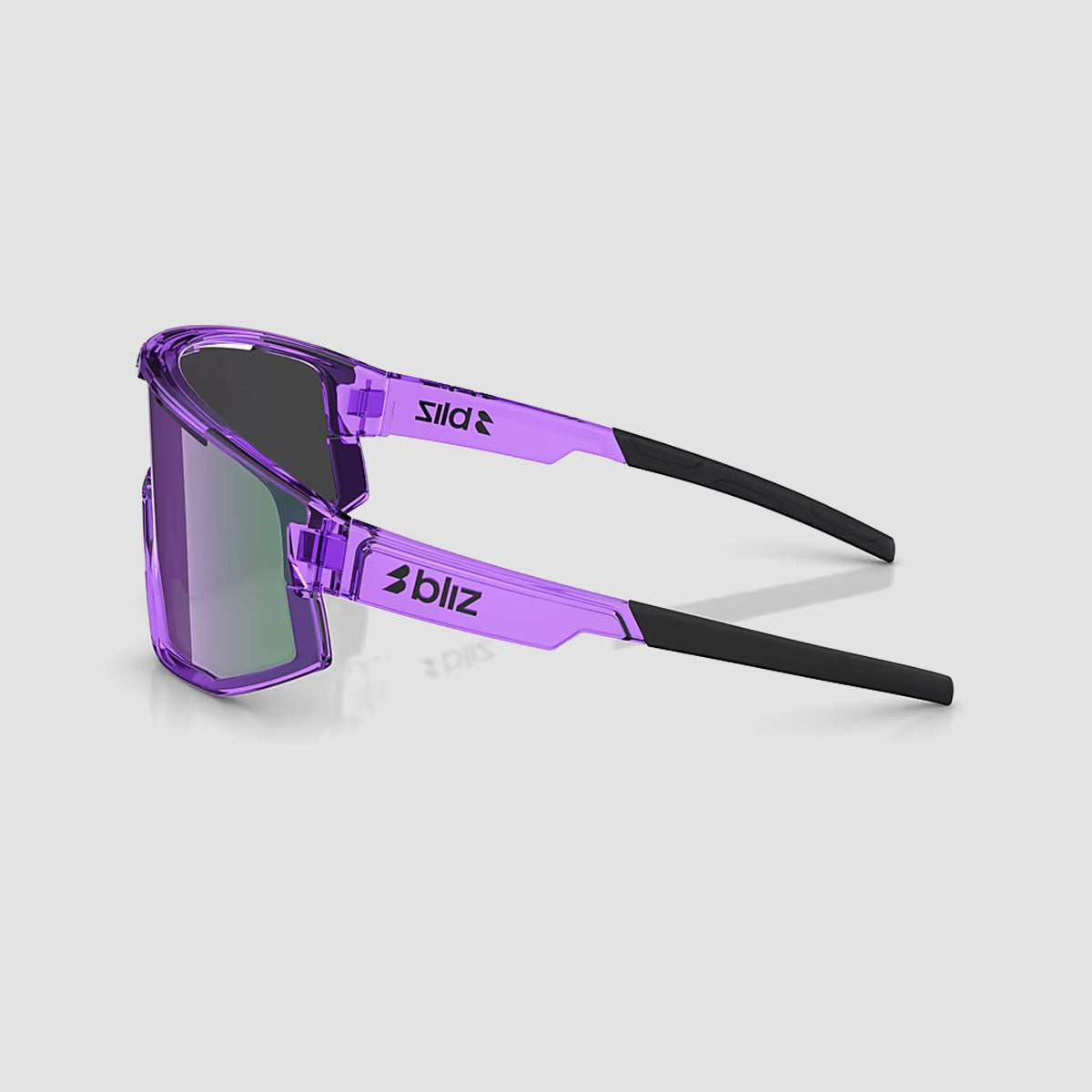 Bliz Fusion Sunglasses Transparent Purple/Smoke/Purple Multicolour
