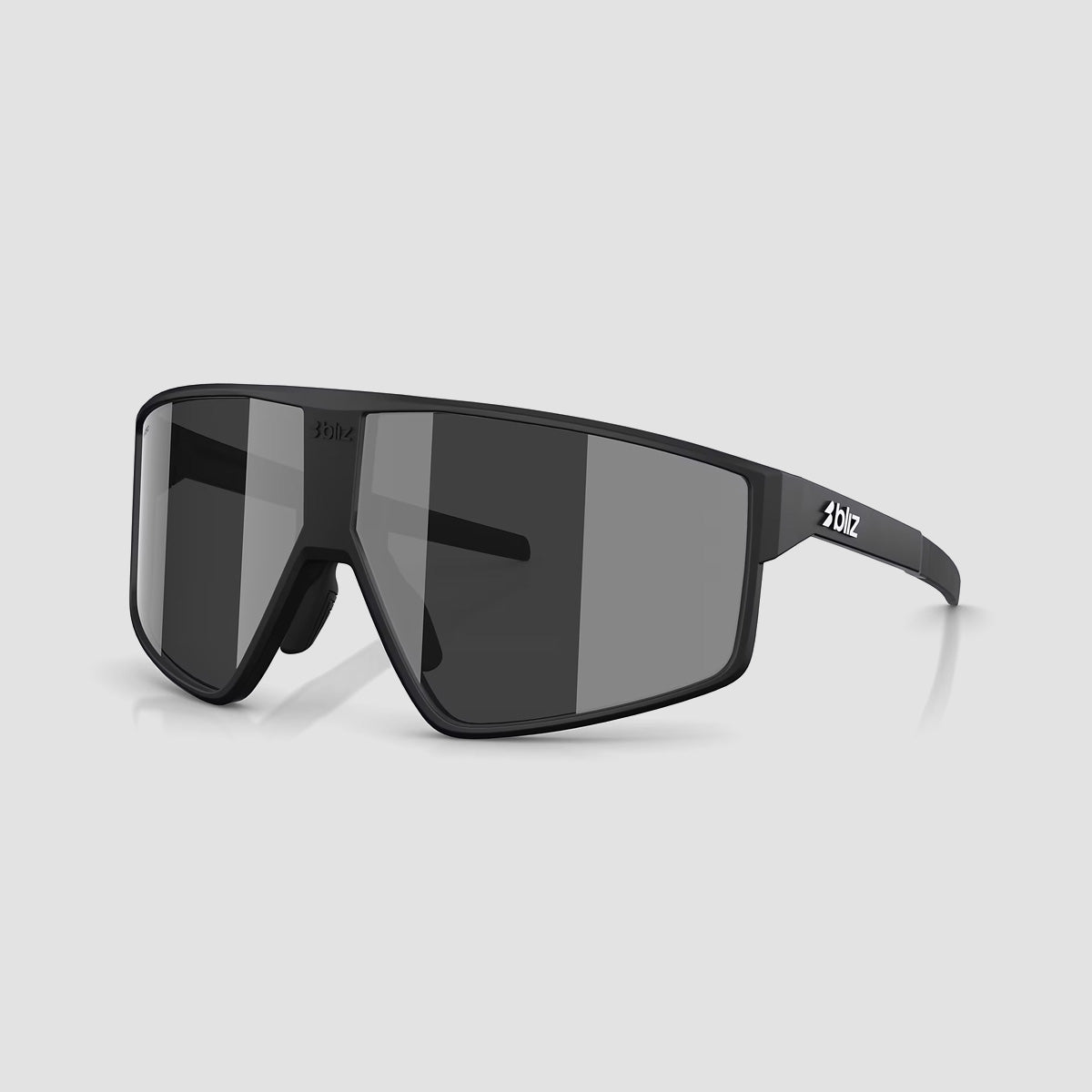 Bliz P002 Sunglasses Matte Black/Smoke/Silver Mirror