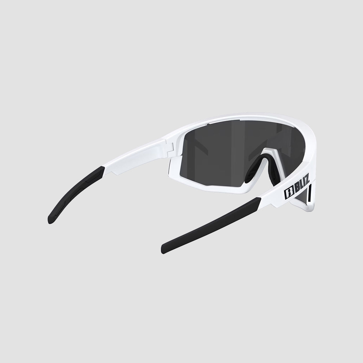 Bliz Vision Sunglasses White/Smoke Blue